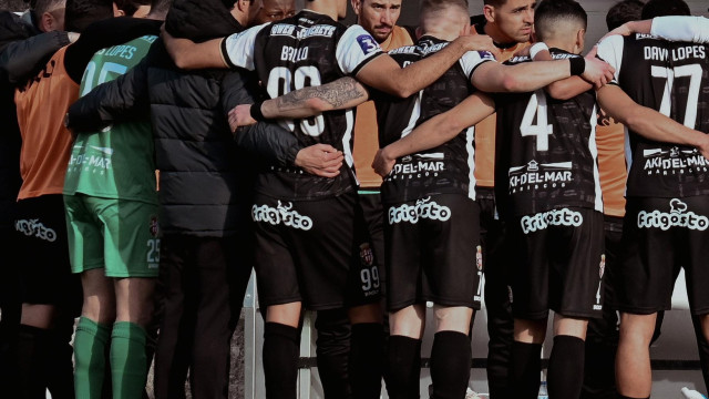 Equipa do Caldas não jogou primeiro minuto na Taça sob protesto