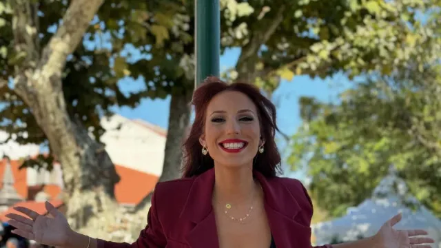 
                    Catarina Miranda brinca com palavras de mãe de Afonso Leitão
                