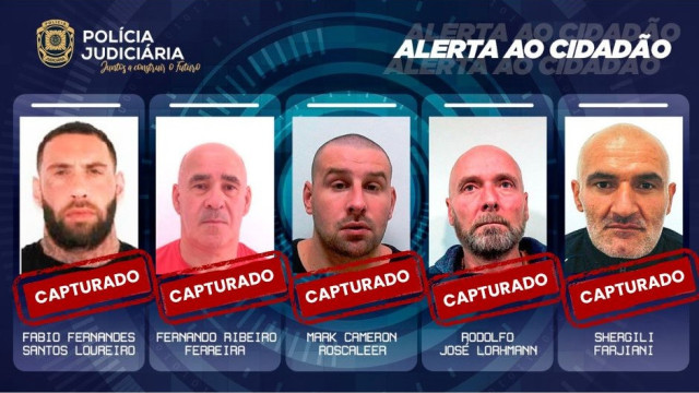 PJ recaptura (todos) os fugitivos de Vale de Judeus. Recorde caso a caso