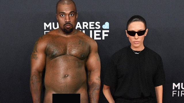 What if it were the other way around? Kanye West appears naked in AI photo