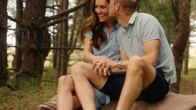 O romântico postal de Kate e William para o Dia de São Valentim