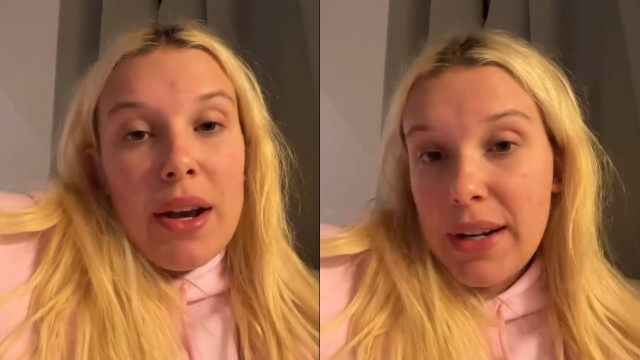 Millie Bobby Brown defende-se de críticas devido à sua imagem. 