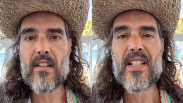 Russell Brand reage com vídeo após ser formalmente acusado de crimes