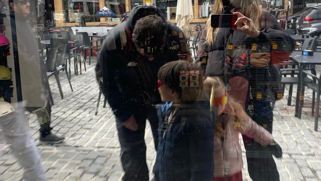 Na neve, Sílvia Alberto partilha raras fotos dos filhos