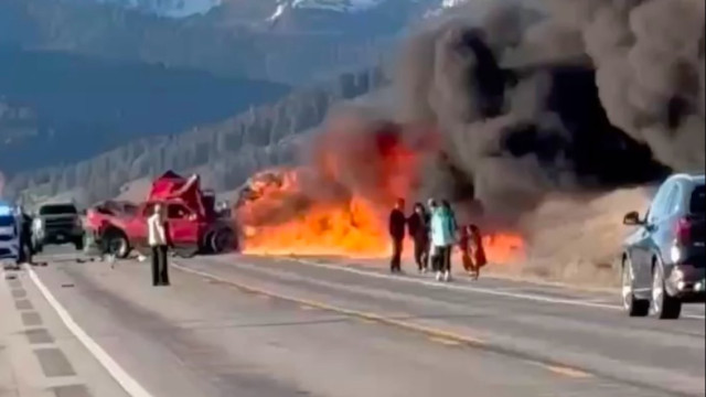 Sete mortos em acidente de autocarro perto do Parque de Yellowstone