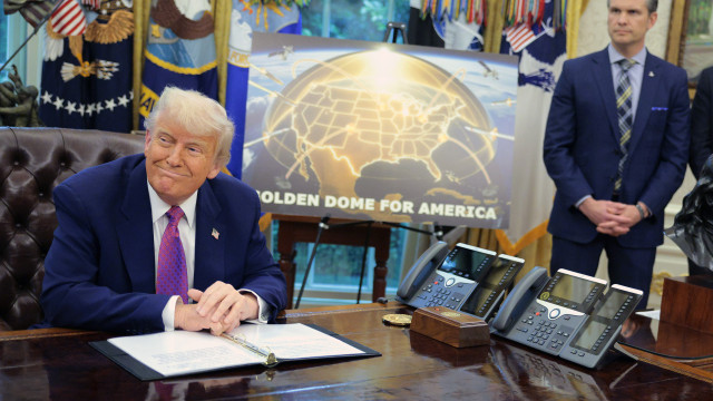 Trump promete 'Cúpula Dourada' antimíssil. O que é (e para que serve)?