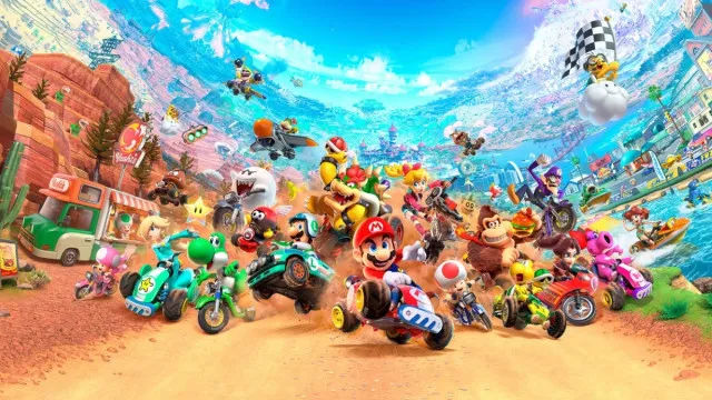 Atualização gratuita adiciona duas novas corridas a "Mario Kart World"