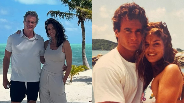 Cindy Crawford assinala os 27 anos de casamento.