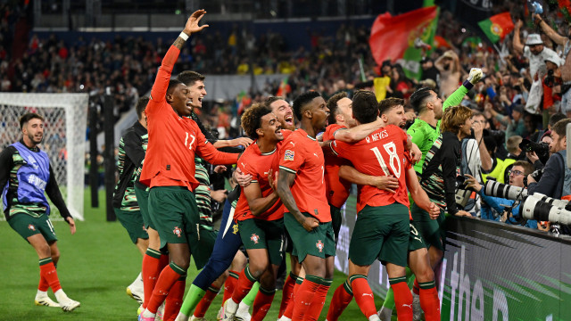 Não há quem meta travão. Portugal verga Espanha e vence Liga das Nações