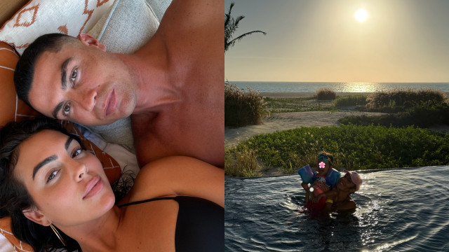 Georgina Rodríguez revela fotos da família (mas com regra de segurança)