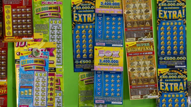 
                    Ganha meio milhão de euros em raspadinha: 