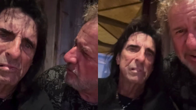 Alice Cooper e Sammy Hagar, dos Van Halen, estão em Portugal
