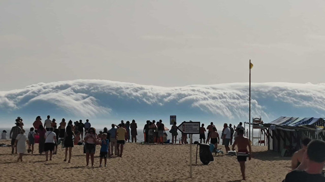 Fenómeno causa vento forte e 