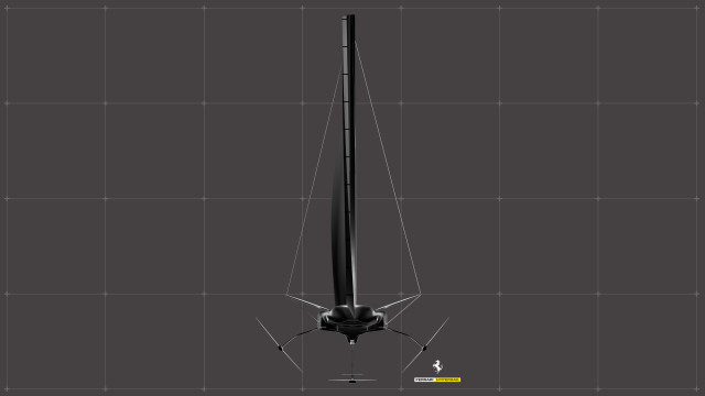 Ferrari 'voa' à conquista dos mares: Eis o Ferrari Hypersail