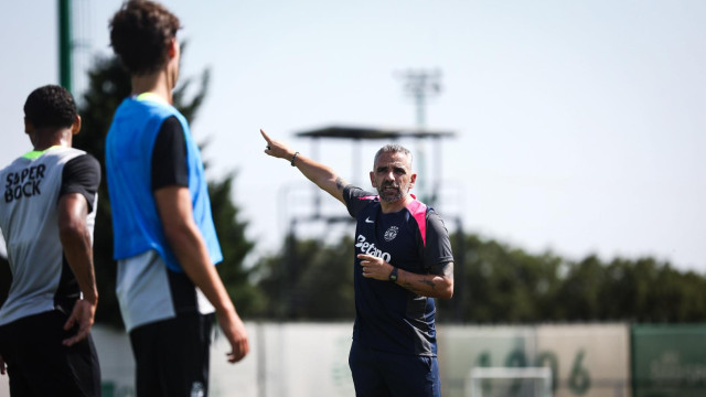 Segundo dia de pré-época do Sporting contou com quatro novidades 