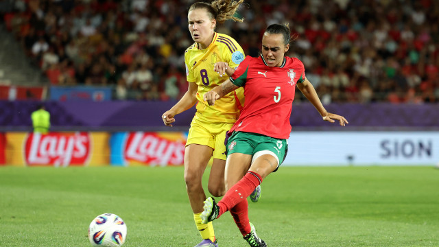 Portugal perde contra Bélgica e confirma adeus ao Europeu feminino 