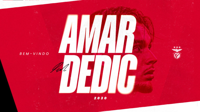 Oficial: Após saída de Carreras, Amar Dedic reforça defesa do Benfica