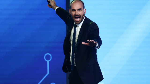 Eduardo Bolsonaro celebra punição a Moraes e diz: 