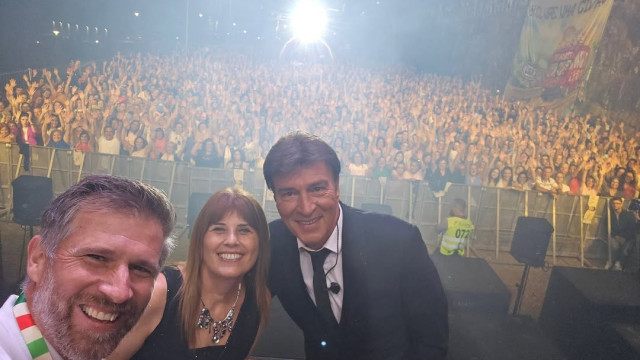 Pedro Bianchi Prata convidado para subir ao palco com Tony Carreira