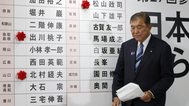 Japão. Coligação de Ishiba perde maioria na câmara alta do parlamento