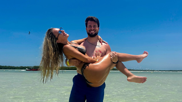 Em imagens: As férias de sonho de Francisco Monteiro e Bárbara Parada