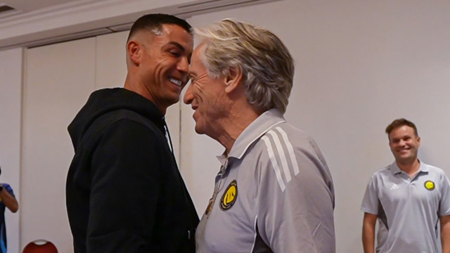 Jorge Jesus rendido a Cristiano Ronaldo: 