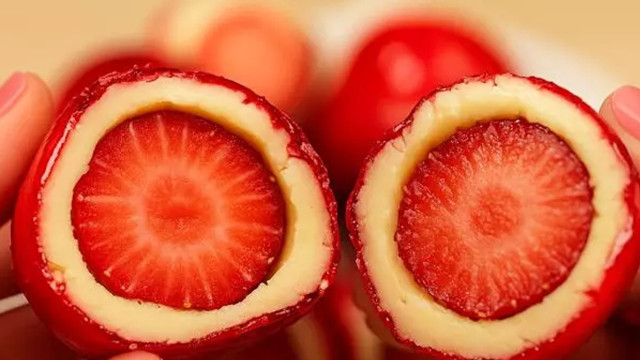 Morango do amor viraliza com brigadeiro e calda crocante; como fazer