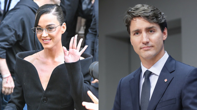 Katy Perry apanhada em encontro com antigo primeiro-ministro canadiano