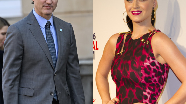 Katy Perry e Justin Trudeau? Já não há dúvidas. Cantora beija namorado