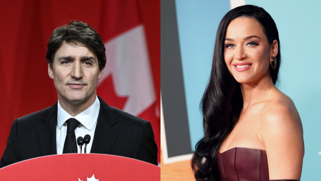 Katy Perry e Justin Trudeau são fotografados de mãos dadas em primeira aparição pública juntos
