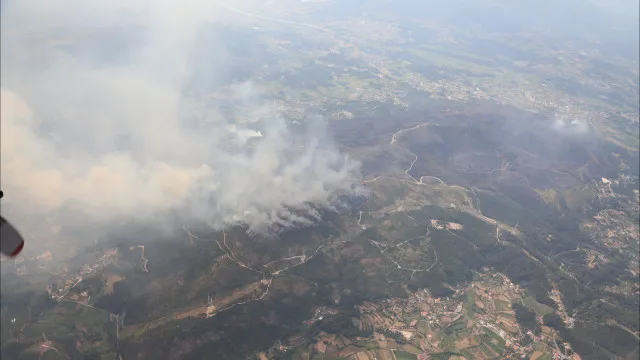 Força Aérea esteve mais de 200 horas a combater fogos este ano