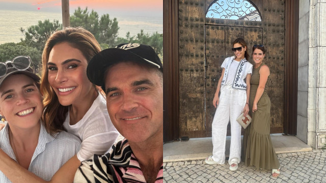 Robbie Williams und seine Frau waren mit Eugenie im Urlaub in Portugal