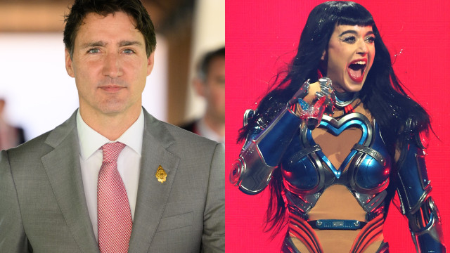 Química entre Katy Perry e Justin Trudeau foi imediata, diz fonte