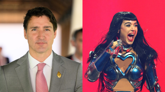 Química entre Katy Perry e Justin Trudeau foi imediata, diz fonte