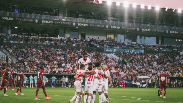 Mais perto do playoff. Sp. Braga vence na Roménia à boleia de Gorby
