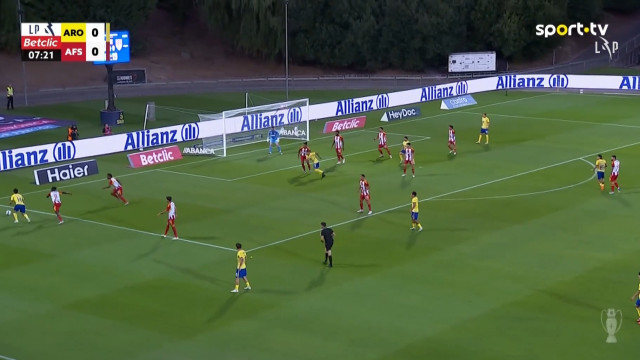 Trezza aponta o primeiro golo do Arouca na I Liga 2025/26