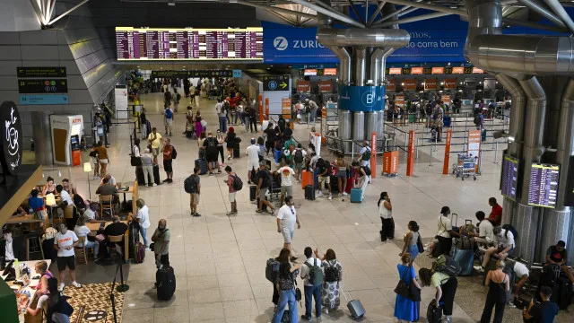 Passageiros movimentados nos aeroportos sobem 3,9% no 1.º trimestre