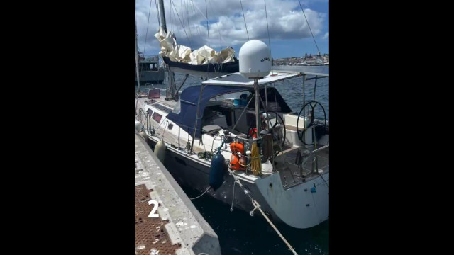 As imagens da operação que levou a deter casal com droga em alto mar