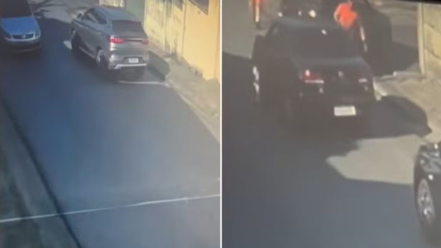 Câmera mostra gari caindo no chão após tiro em BH; vídeo