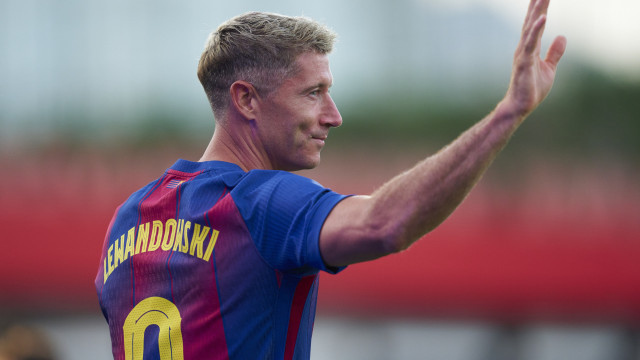 Lewandowski esquece a Bola de Ouro: 
