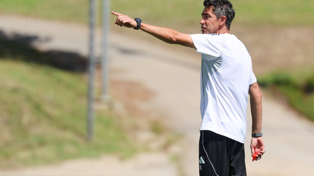 Lage com motivos de sorriso na preparação da estreia do Benfica na I Liga