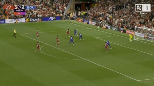 'Faraó' Salah fechou as contas do Liverpool-Bournemouth em Anfield