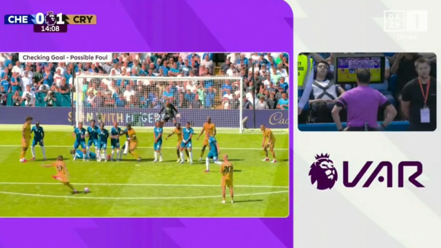 VAR interveio e anulou golaço no Chelsea-Crystal Palace por este motivo