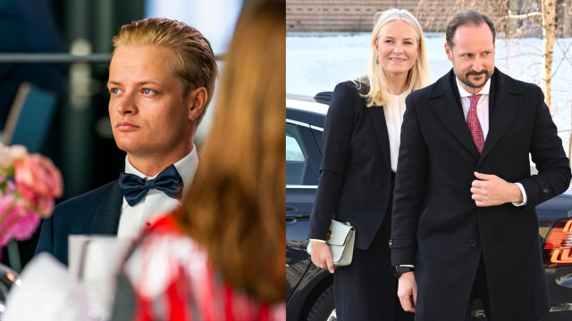 Violação. Mensagens de príncipes da Noruega incluídas em investigação