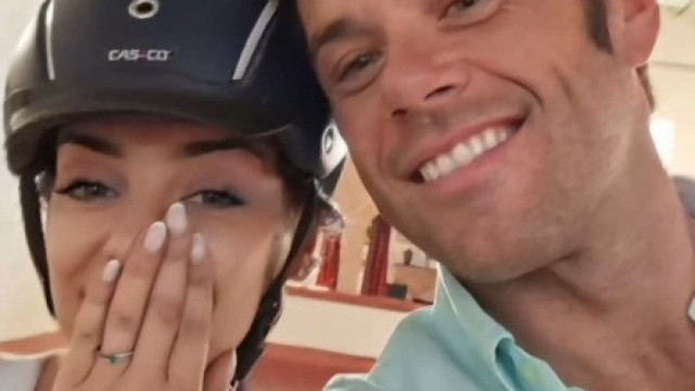 É oficial! João Moura Caetano pede Luíza Abreu em casamento