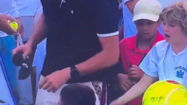 Milionário e polaco. Quem é o homem que roubou boné a criança no US Open?