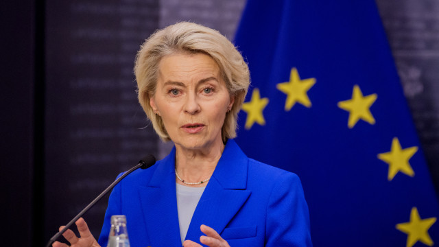 Avião que transportava Von der Leyen alvo de alegada interferência russa