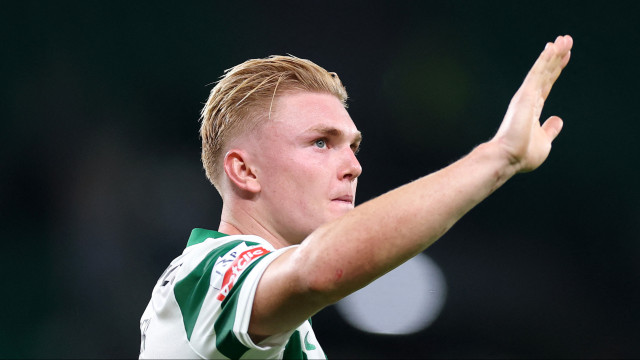 Harder foi salvo por 15 segundos no negócio Sporting-Leipzig... e chorou
