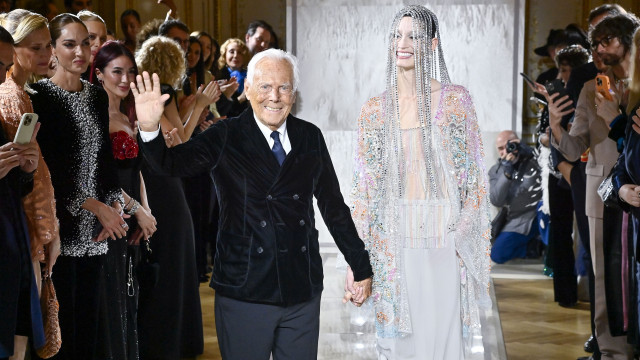 Morreu o estilista italiano Giorgio Armani. Tinha 91 anos