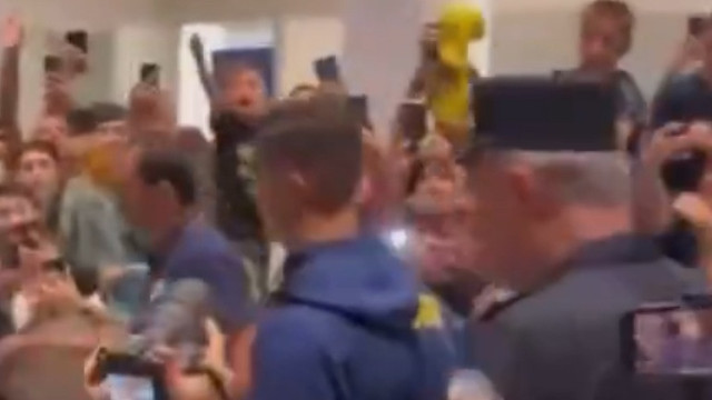 Cristiano Ronaldo (e seleção) chegaram à Arménia e tinham isto à espera